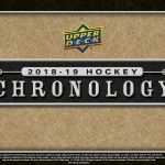 2018-19 Upper Deck Chronology