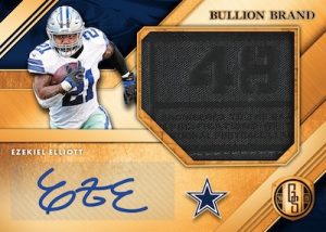 Bullion Brand Tag Signatures Ezekiel Elliott MOCK UP