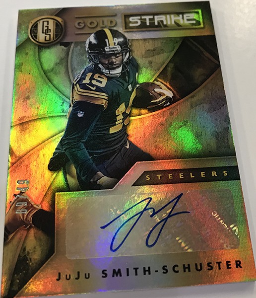 Gold Strike Auto Juju Smith-schuster - Checklistcenter.com