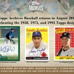 2019 Topps Archives Baseball