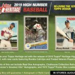 2019 Topps Heritage High Number Baseball