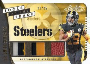 Tools of the Trade Triple Relics JuJu Smith-Schuster MOCK UP