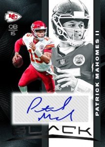 Rookie Auto Patrick Mahomes II MOCK UP