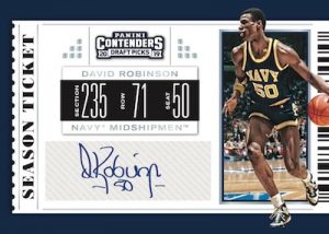 Season Ticket Signatures David Robinson