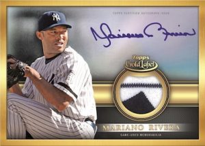 Golden Greats Framed Auto Relics Mariano Rivera