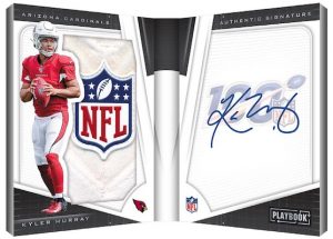 Rookie Playbook Jersey Auto Shield Kyler Murray MOCK UP