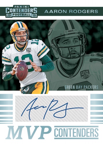 panini contenders aaron rodgers