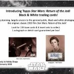 2020 Topps Star Wars Return of the Jedi Black & White