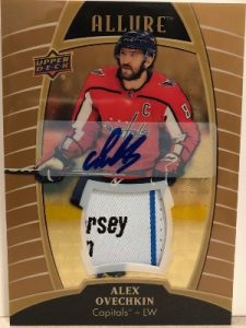 Base Golden Treasures Auto Tag Alex Ovechkin