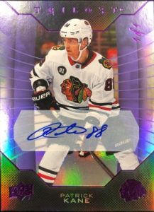 Base Purple Auto Patrick Kane