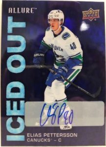 Iced Out Purple Diamond Auto Elias Pettersson