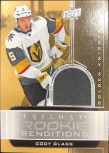 Rookie Renditions Silver Foil Jersey Cody Glass