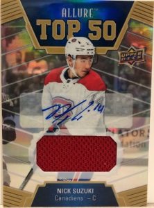 Top 50 Auto Jersey Relics Nick Suzuki