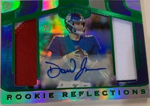 Rookie Refleactions Signatures Daniel Jones