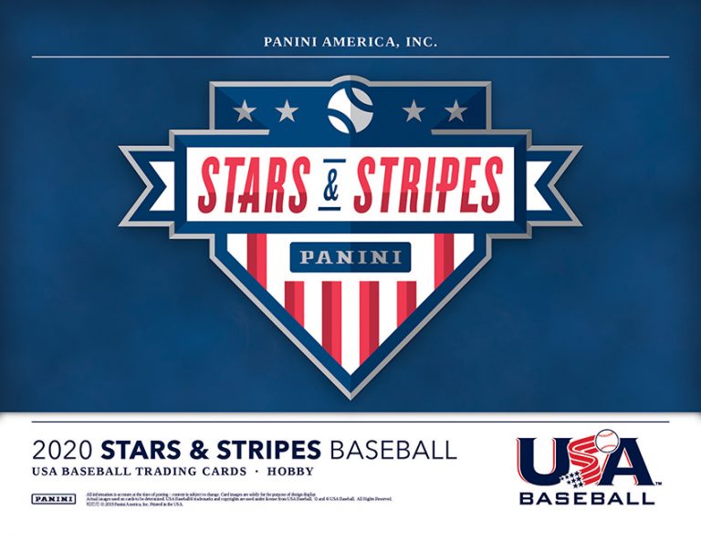 2020 Panini Stars & Stripes USA Baseball Card Checklist