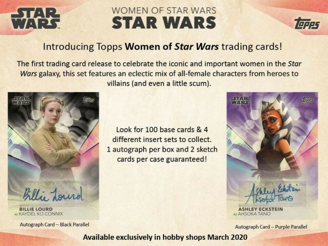 topps women of star wars