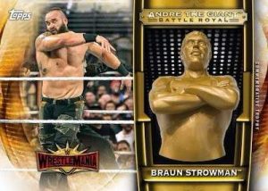 Andre the Giant Battle Royal Commemorative Trophy Braun Strowman MOCK UP