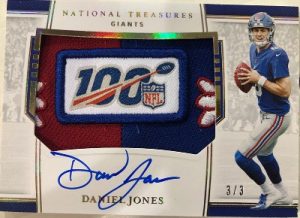 Rookie Hats Off Signatures Daniel Jones