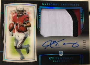 Rookie Patch Auto Midnight Kyler Murray