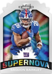 Supernova Die-Cut Saquon Barkley MOCK UP