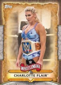 Wrestlemania Roster Charlotte Flair MOCK UP