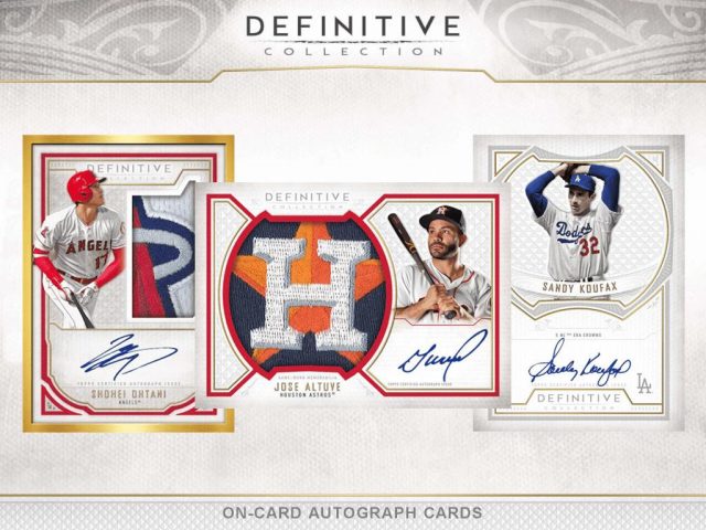 2020 Topps Definitive Collection - Baseball Card Checklist