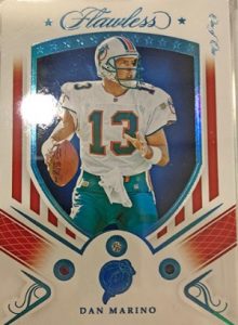 Red, White, and Blue Gems Dan Marino