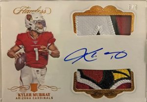 Rookie Dual Patch Auto Kyler Murray