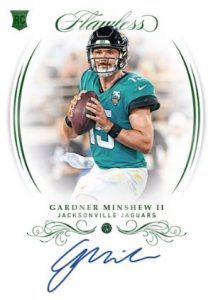 Rookie Gems Signature Gardner Minshew II MOCK UP