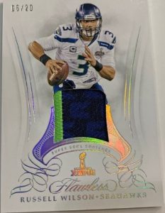 Super Bowl Swatches Russell Wilson