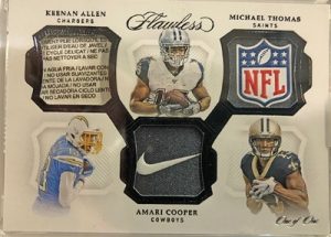 Triple Patches Tags Keenan Allen, Amari Cooper, Michael Thomas