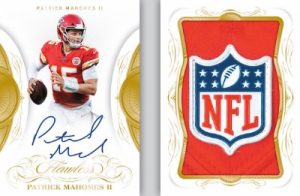 Veteran Booklet Shield Auto Patrick Mahomes II MOCK UP