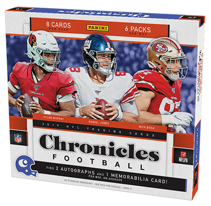 2019 Panini Chronicles Football Football Card Checklist