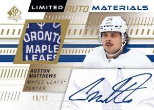 Base Limited Auto Patch Auston Matthews MOCK UP