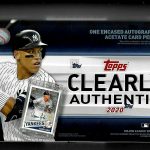 2020 Topps Clearly Authentic Baseball