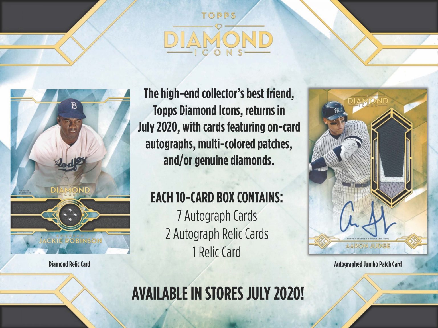 2020 Topps Diamond Icons Baseball Card Checklist