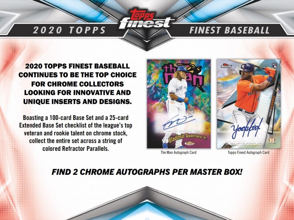 2020 Topps Finest Baseball