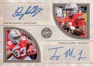 Futures Ink Combos Dwayne Haskins, Terry McLaurin