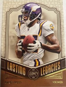 Lasting Legacies Randy Moss