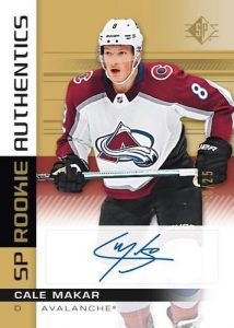 Rookie Authentics Signatures Cale Makar