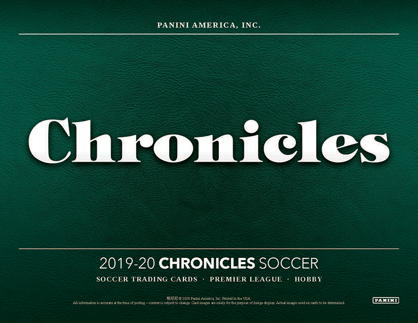 201920 Panini Chronicles Soccer Card Checklist