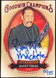 Auto Inscriptions Danny Trejo