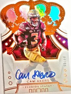 Crown Royale Draft Picks Signatures Cam Akers