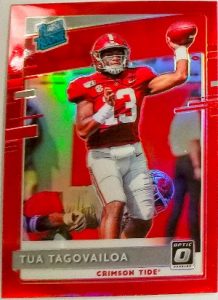 Donruss Optic Rated Rookies Draft Picks Tua Taovailoa