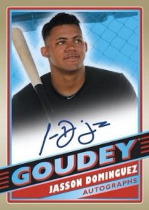 Goudey Auto Jasson Dominguez MOCK UP