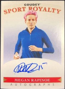 Goudey Sport Royalty Autos Megan Rapinoe