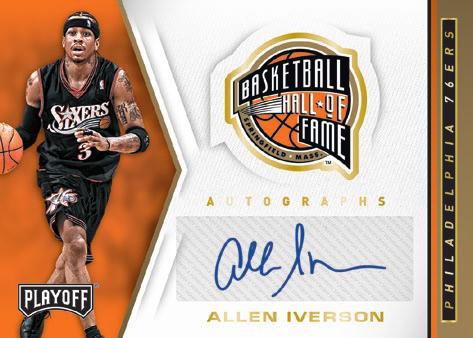 Hall of Fame Auto Allen Iverson MOCK UP - Checklistcenter.com