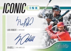 Iconic Ink Duals Luis Robert, Jo Adell MOCK UP