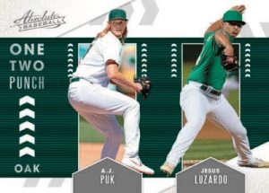 One Two Punch A.J. Puk, Jesus Luzardo MOCK UP