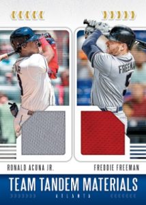 Team Tandem Materials Ronald Acuna Jr, Freddie Freeman MOCK UP